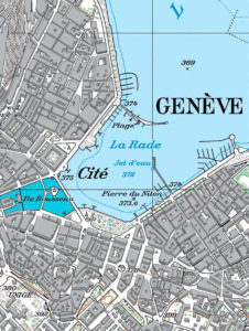 Carte de Genève