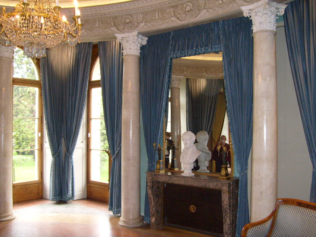 Le salon bleu du palais Eynard © Ville de Genève