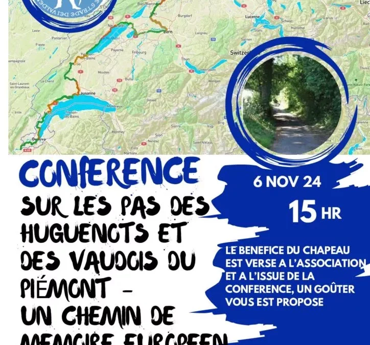 mercredi 6 novembre 2024 – 15h00 – Conférence