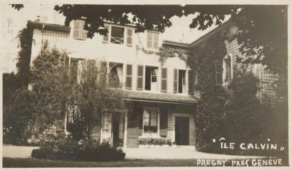 Maison avant 1914 (Bibliothèque de Genève)