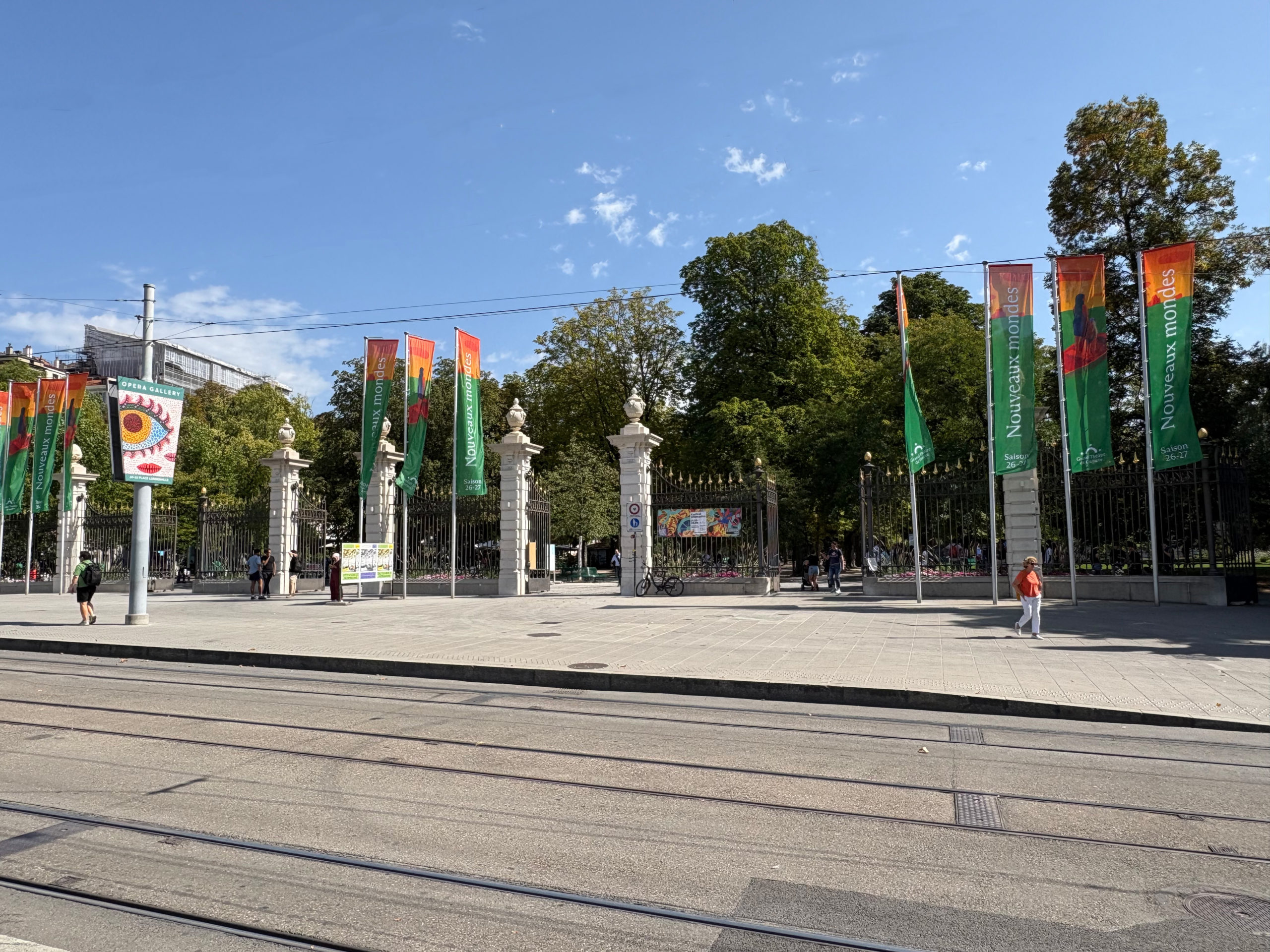 Place de Neuve - Entrée Parc des Bastions